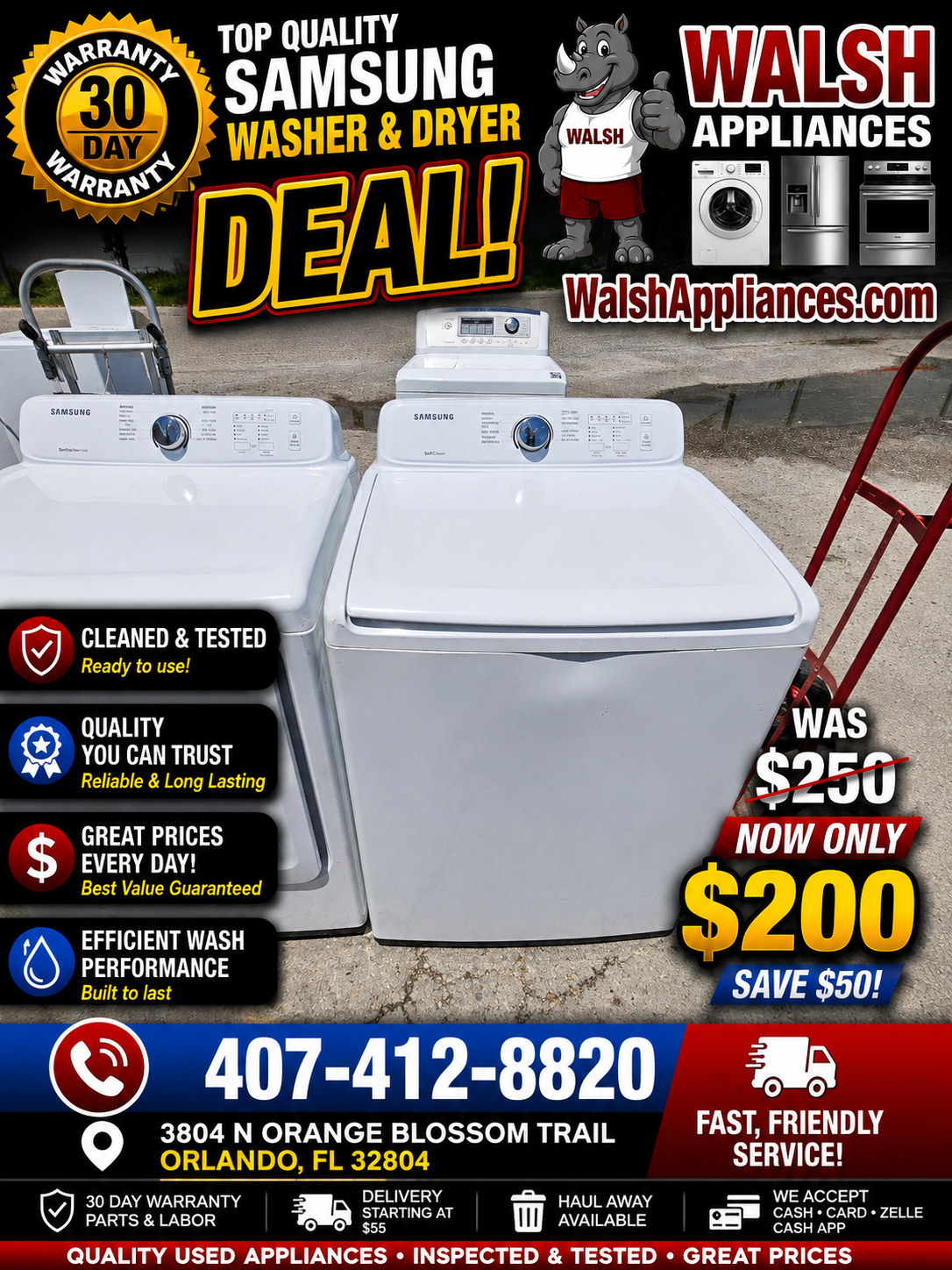Samsung 4.5 Cu. Ft. High-Efficiency Top Load Washer