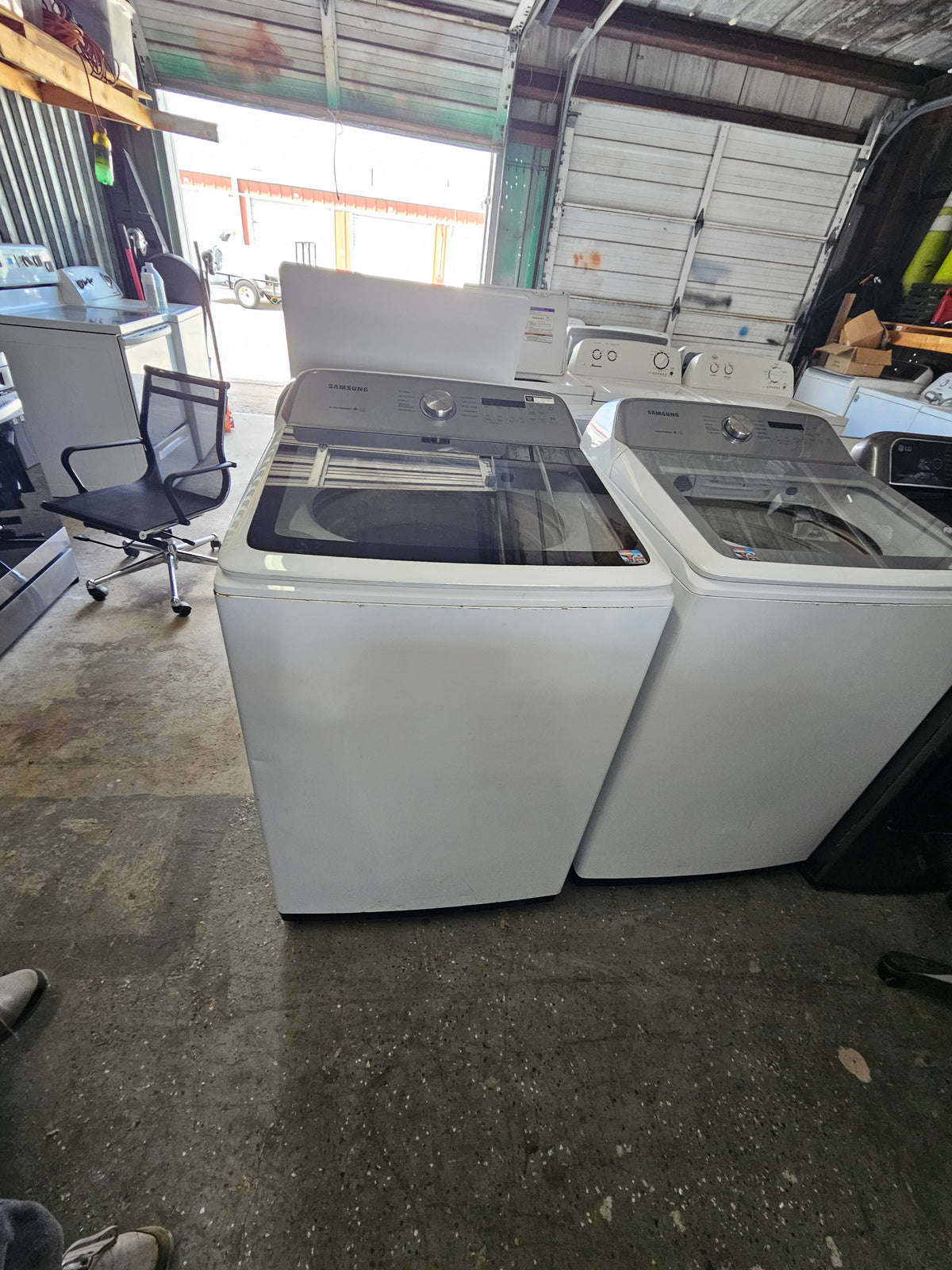 Samsung 5.4 Cu. Ft. High-Efficiency Top Load Washer with Active WaterJet
