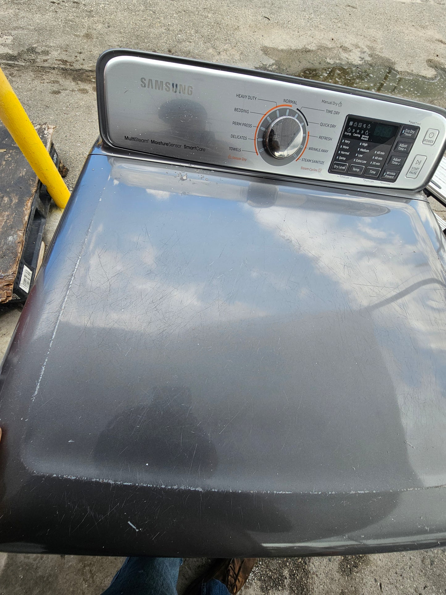 Samsung DVE50M7450P/A3 Electric Steam Dryer