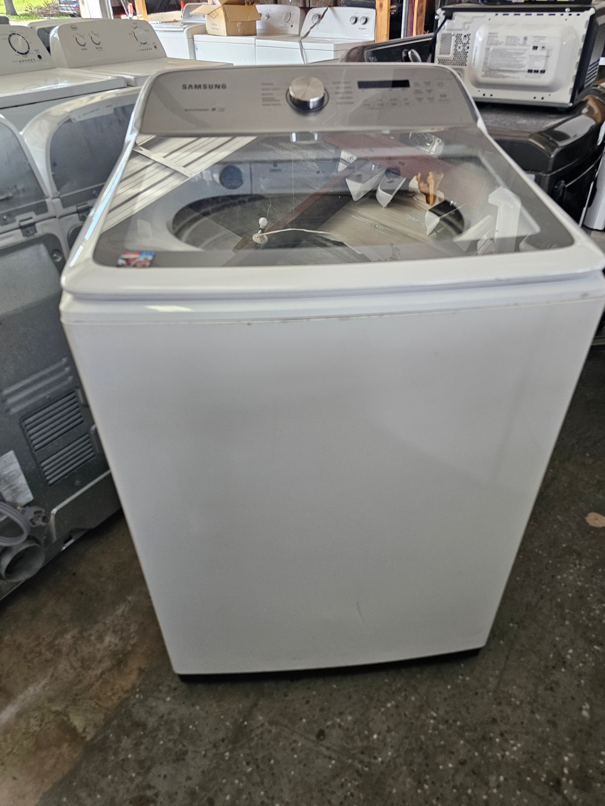 Samsung 5.0 Cu. Ft. High-Efficiency Top Load Washer with Active WaterJet