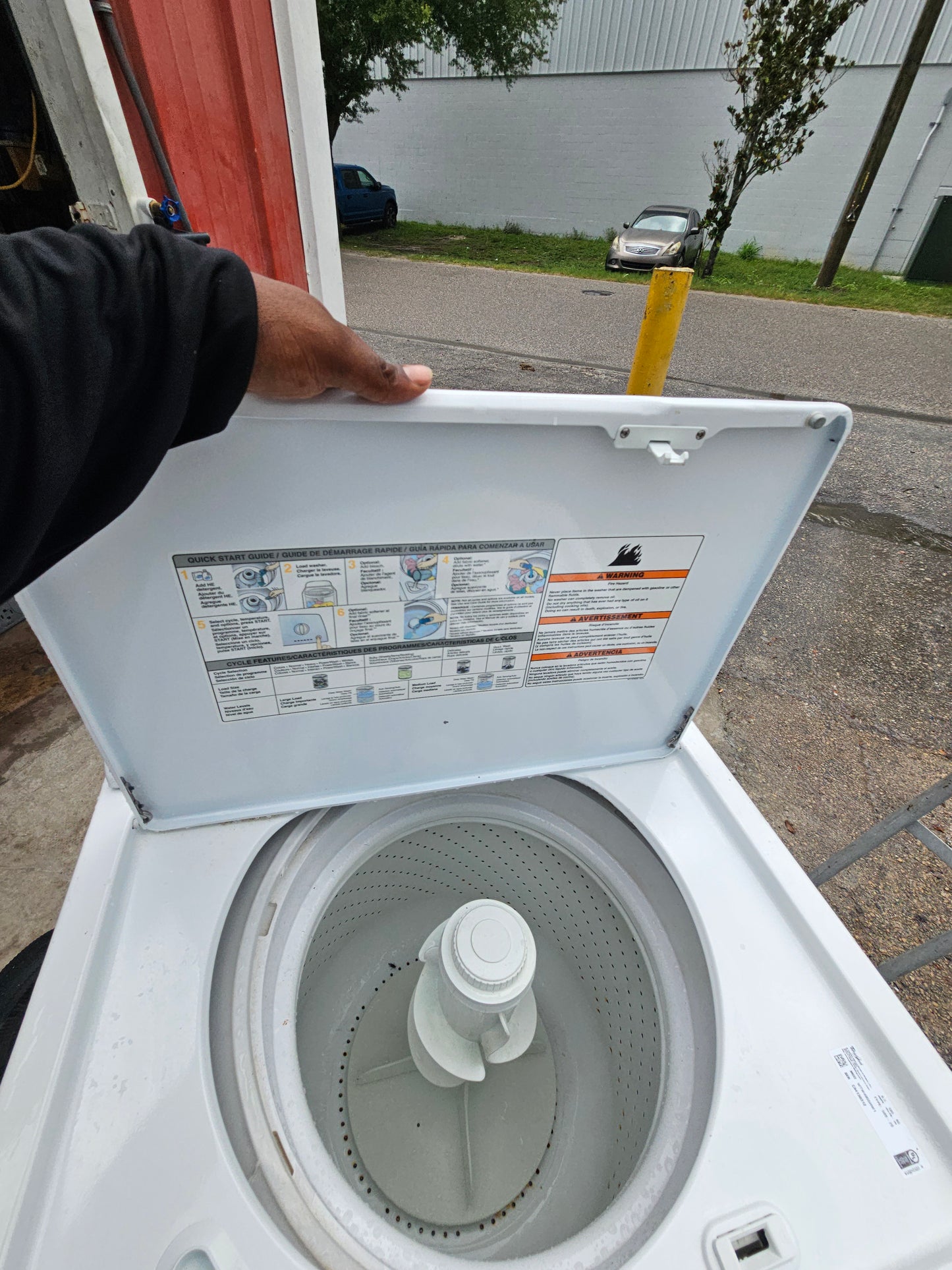 Whirlpool Top Load Washer with Deep Water Wash