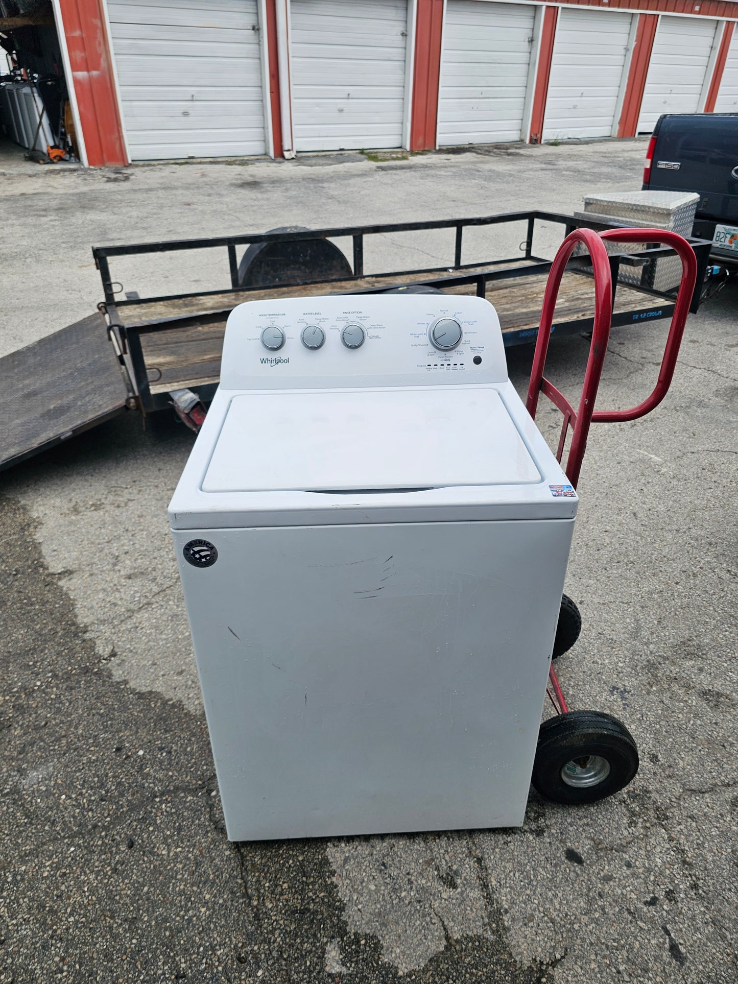 Whirlpool High-Efficiency Top Load Washer