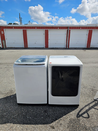 Samsung Washer And Electric Dryer Set