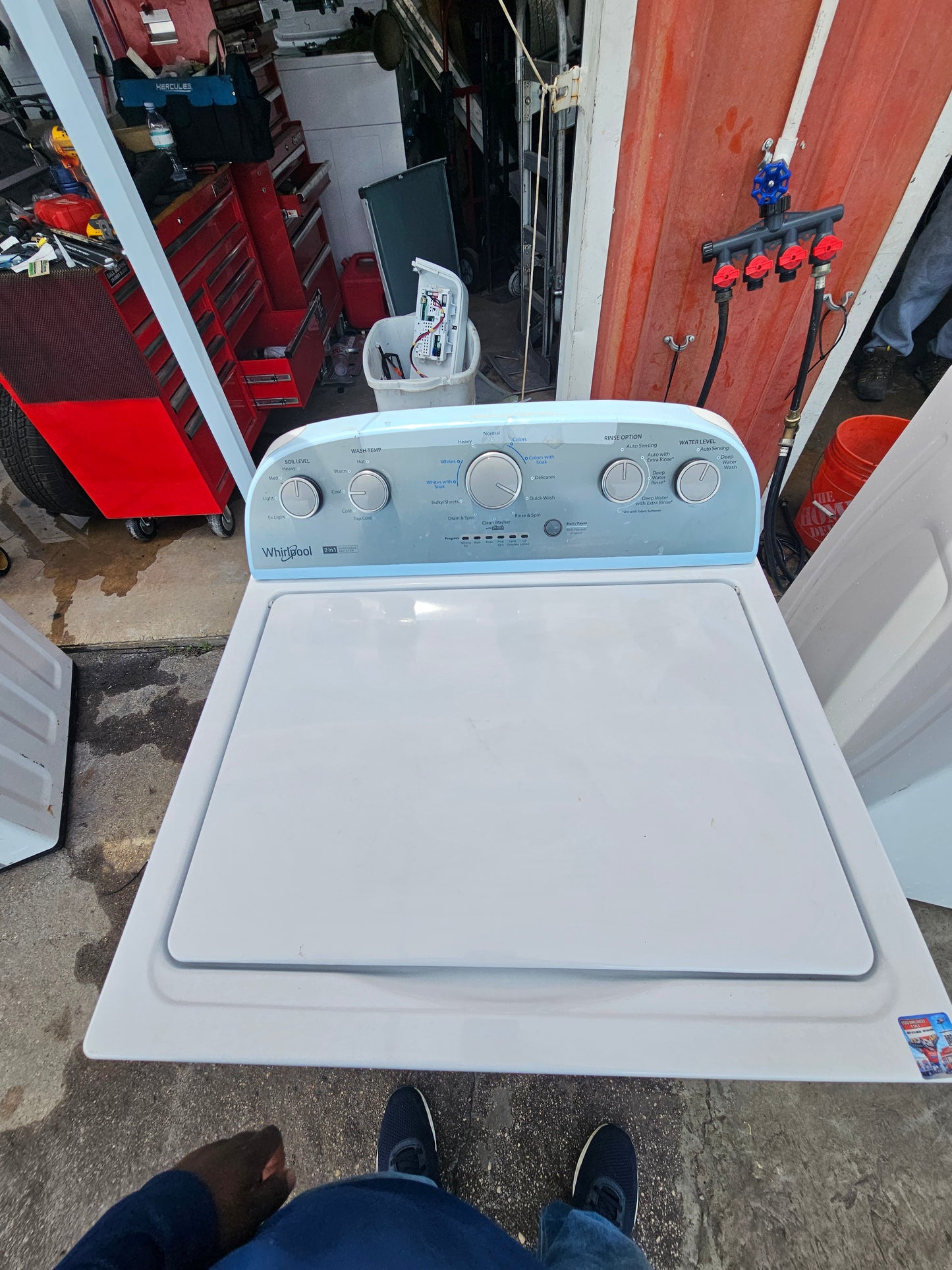 Whirlpool Washer And Electric Dtyer Set