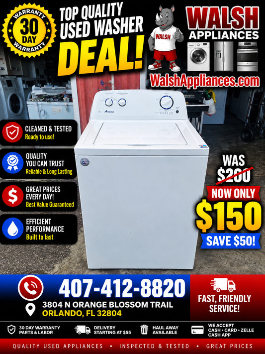 Amana 3.5 cu. ft. Top-Load Washer