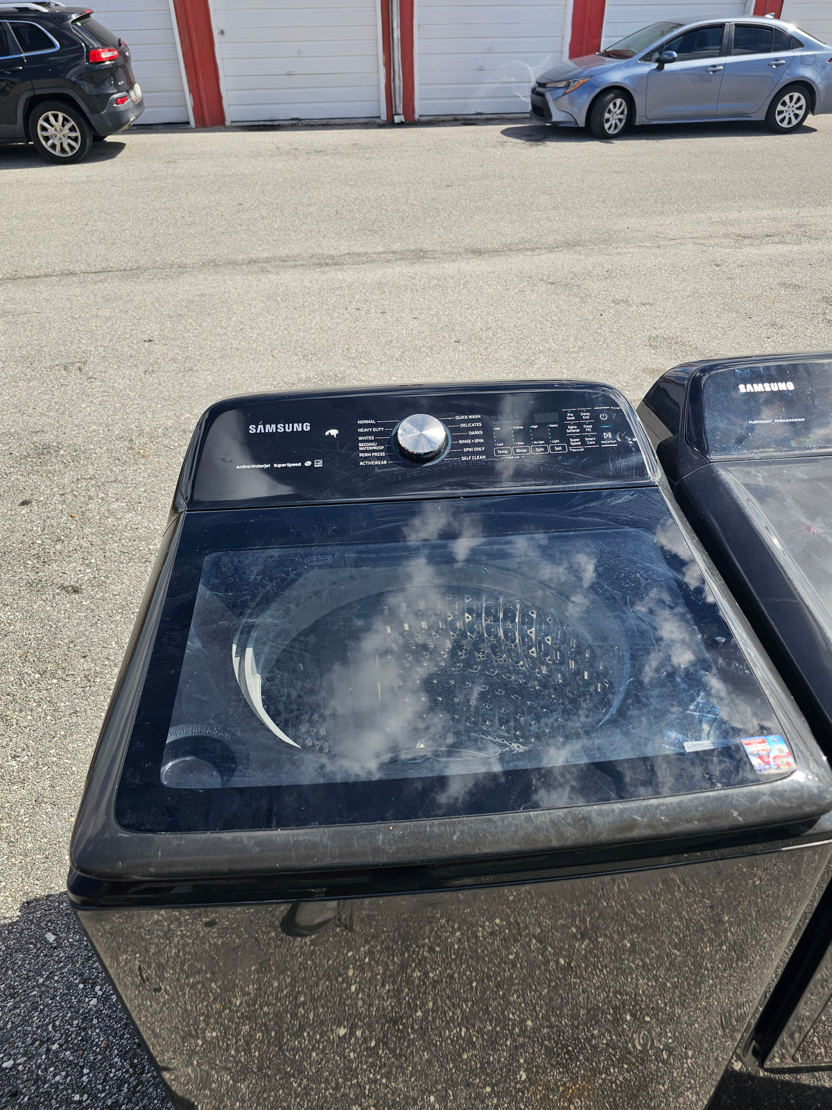 Samsung Washer And Electric Dryer Set