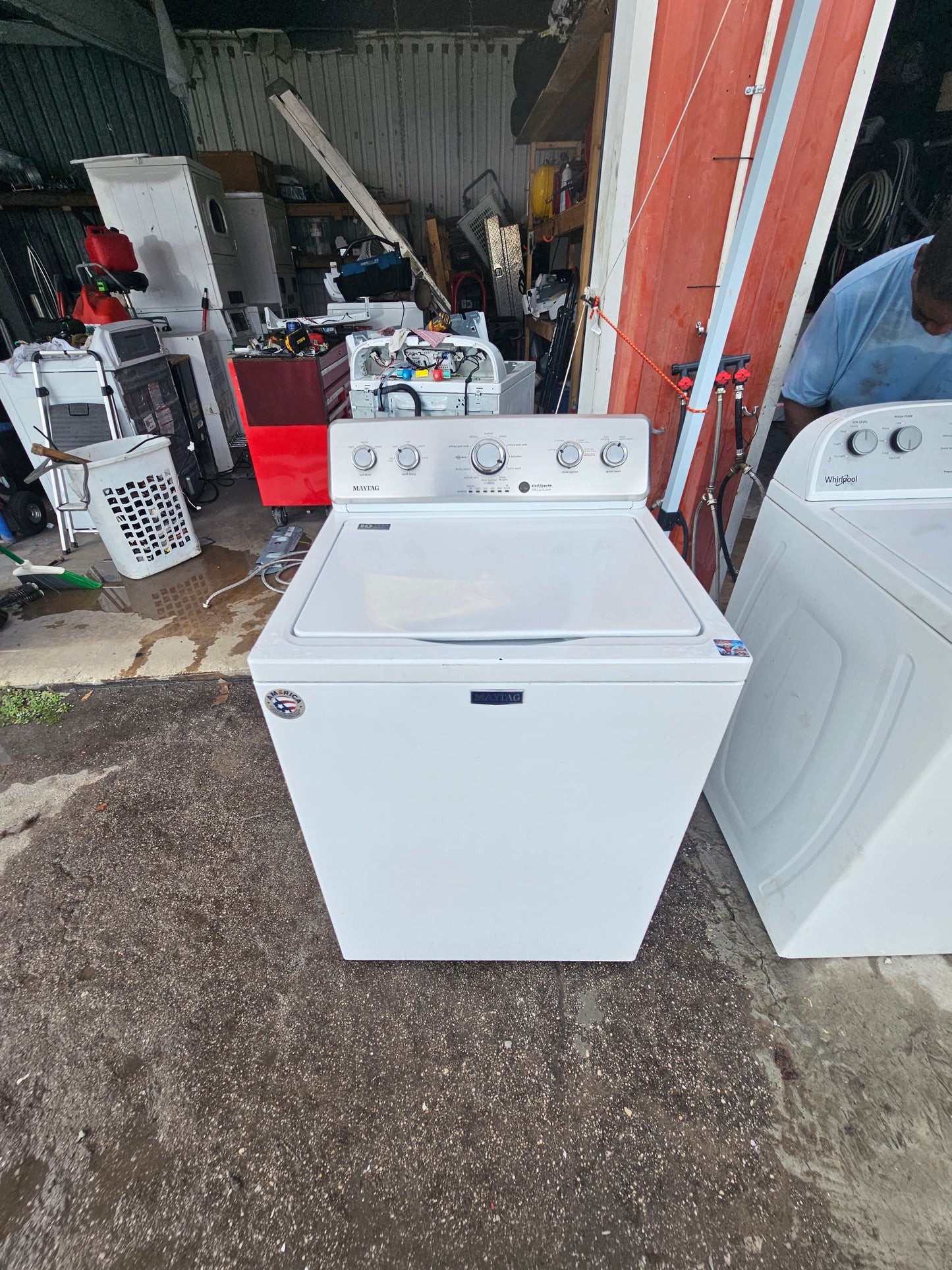 Maytag Top Load Washer with Deep Fill Option