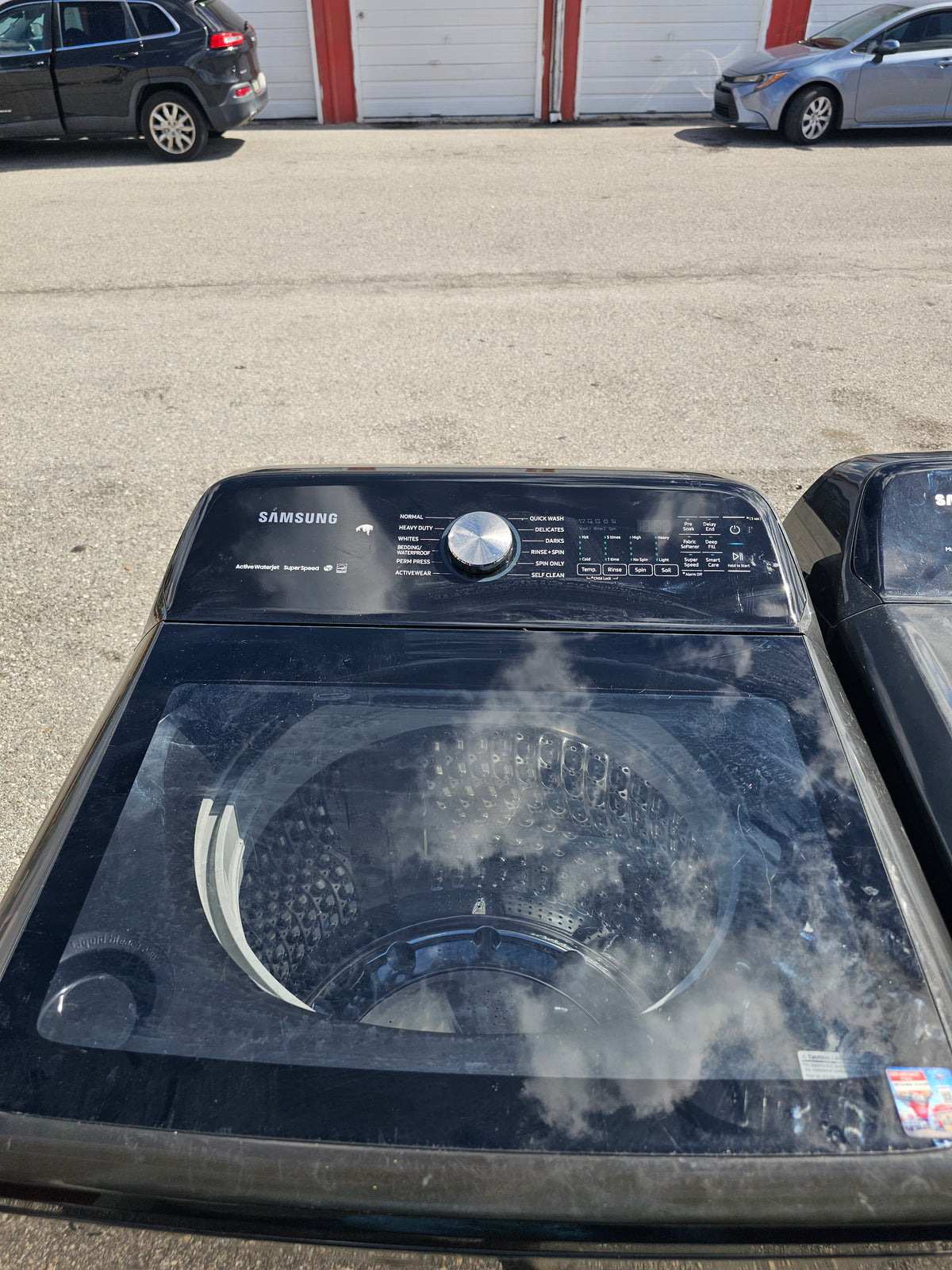 Samsung Washer And Electric Dryer Set