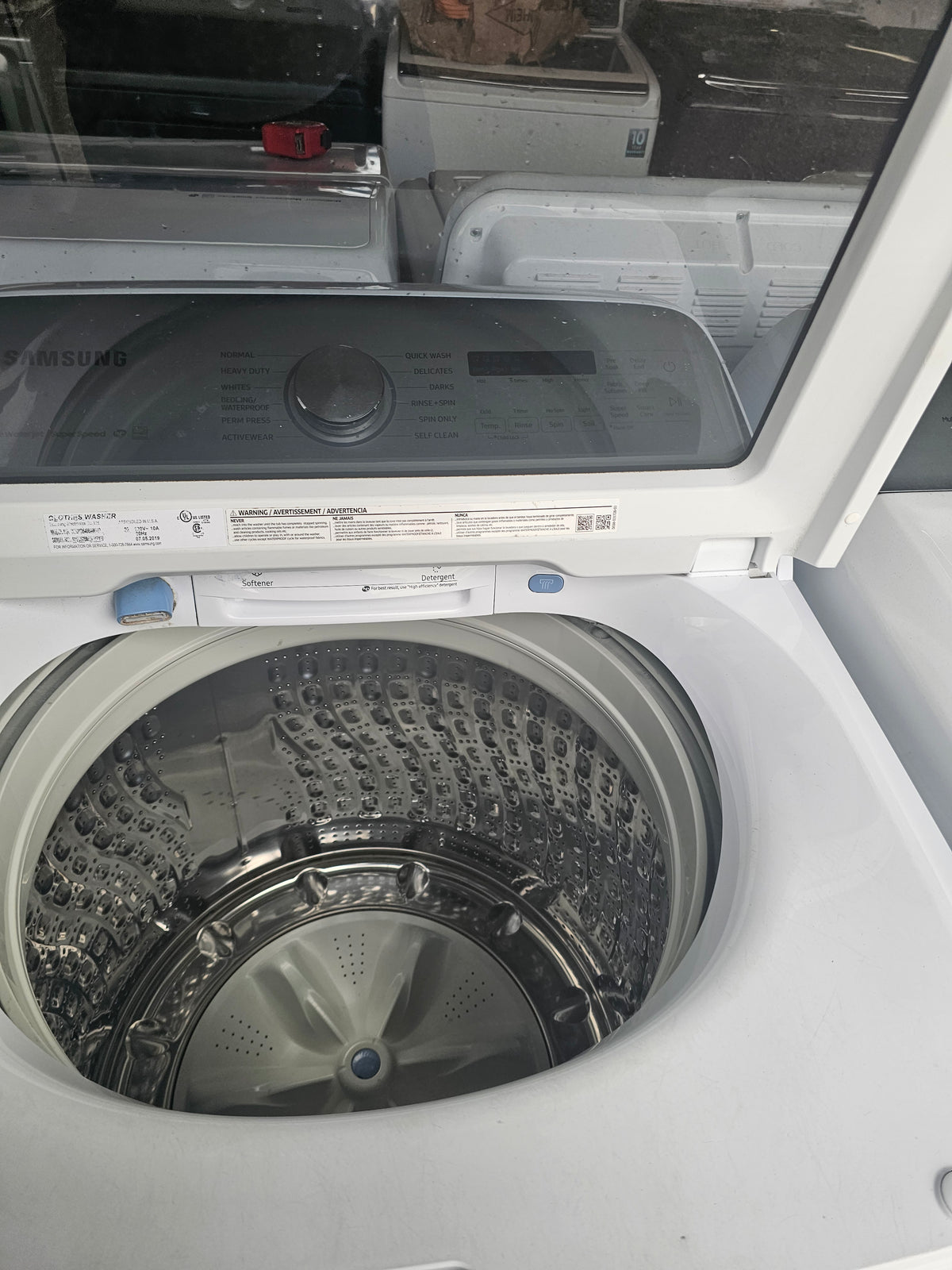 Samsung Washer And Electric Dryer Set