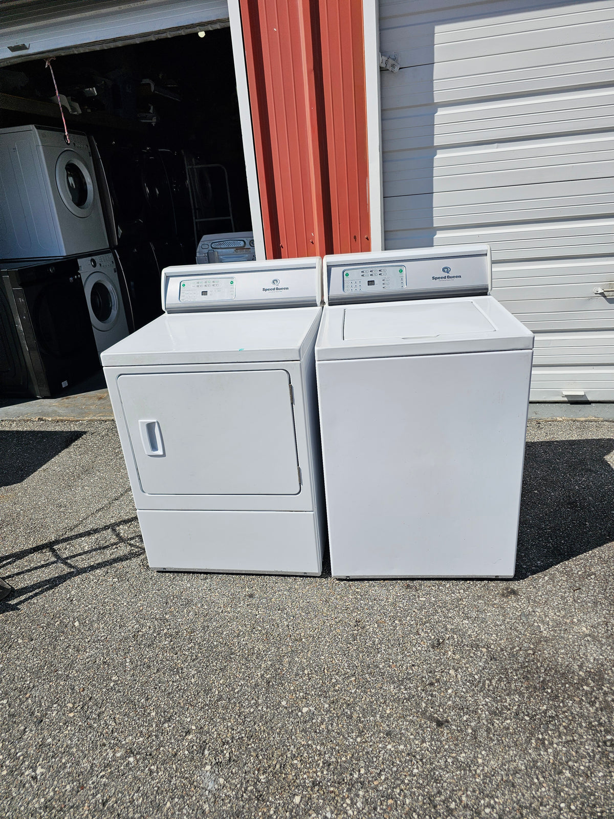 Speed Washer And Electric Dryer