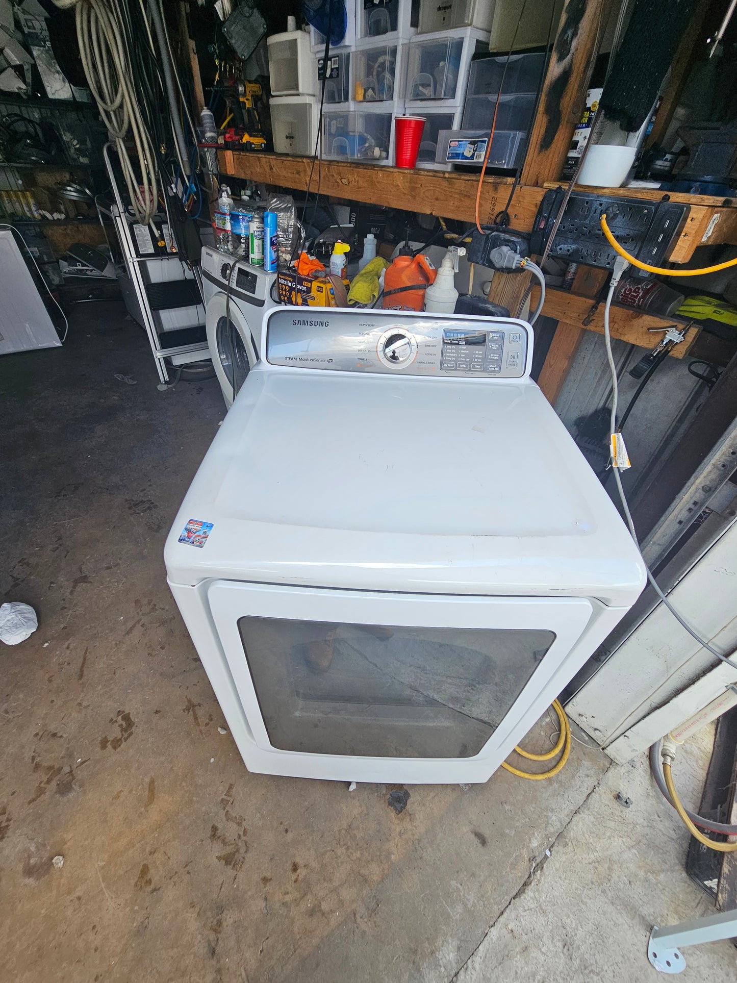 Samsung 7.4 Cu. Ft. Electric Dryer with Steam