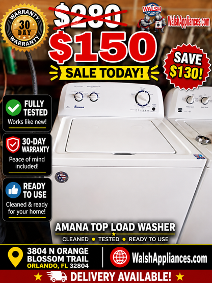 Amana NTW4516FW2 Top-Load Washer