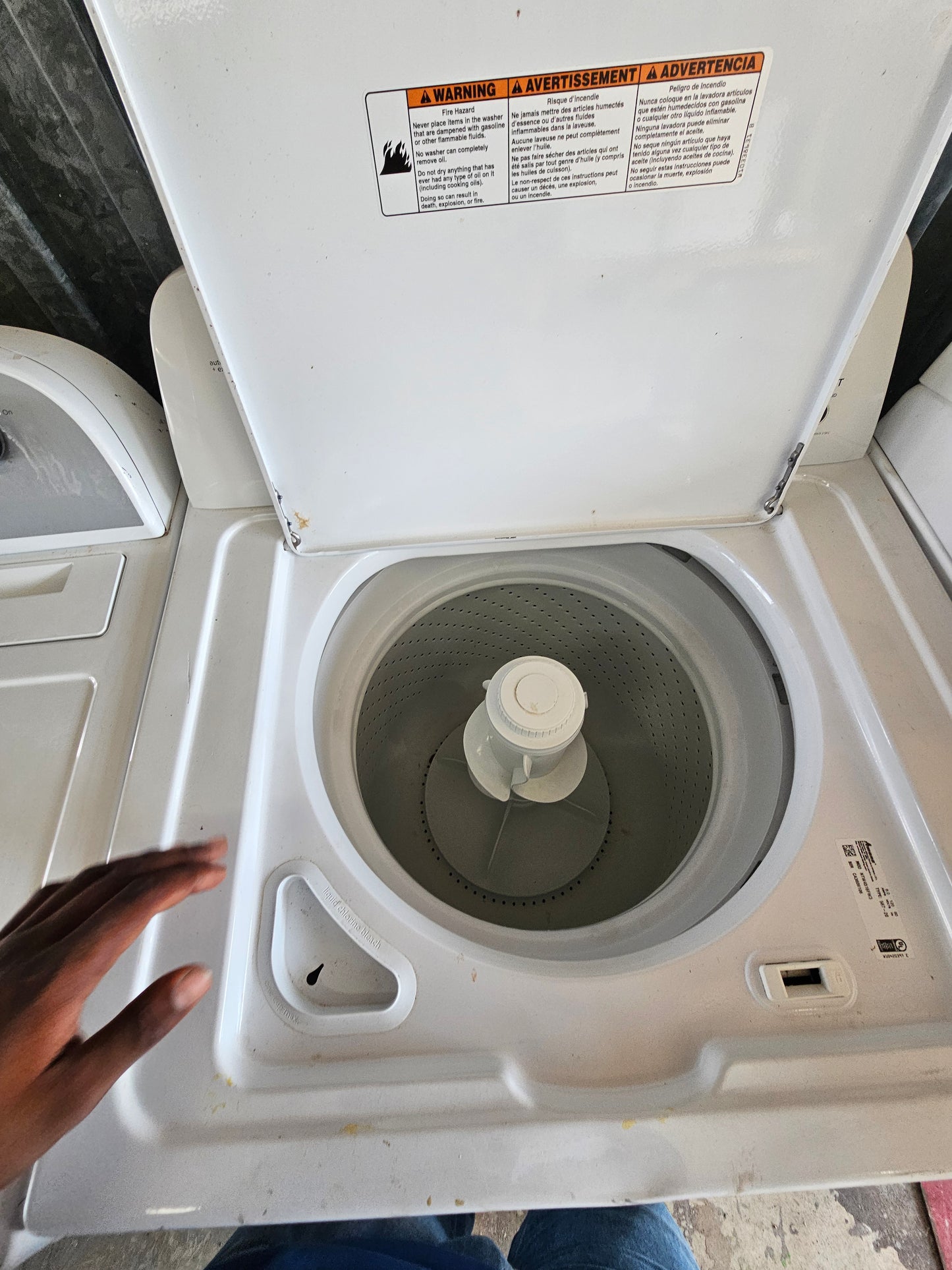Amana Washer And Electruc Dryer Set