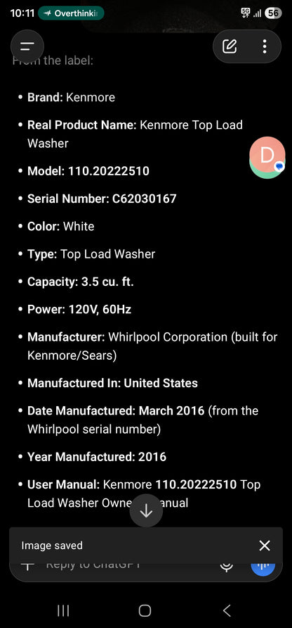 Samsung DV48H7400EW/A2 Electric Dryer