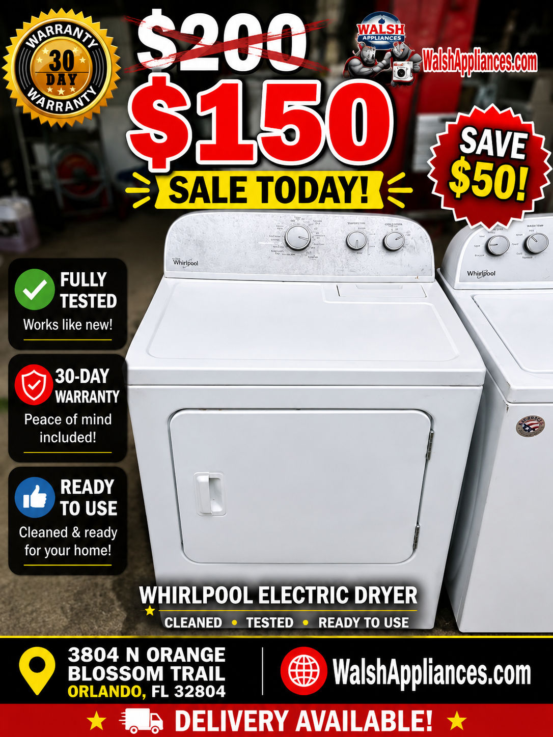 Whirlpool WED4800BQ1 Electric Dryer