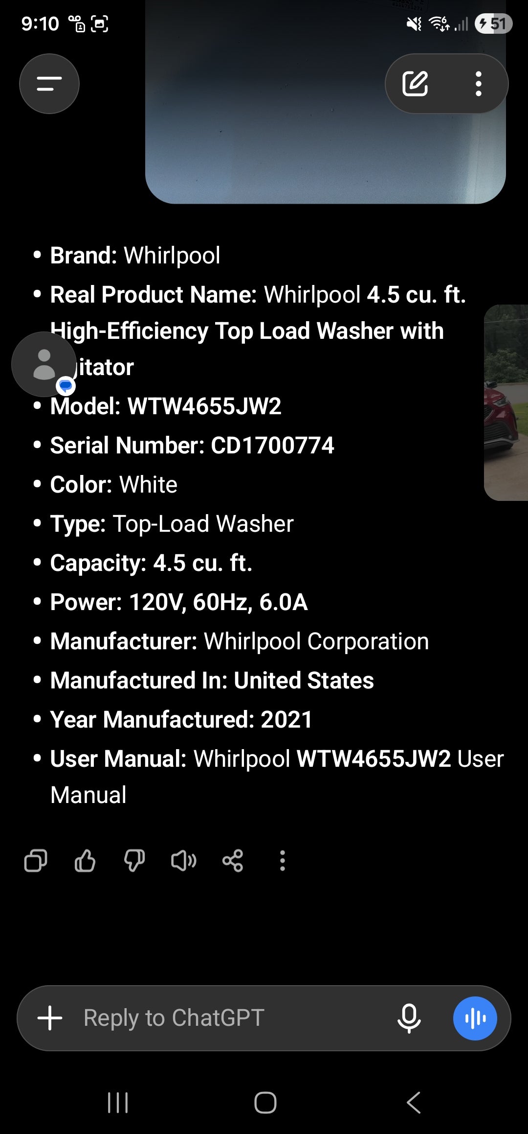 Whirlpool 3.8 cu. ft. High-Efficiency Top Load Washer