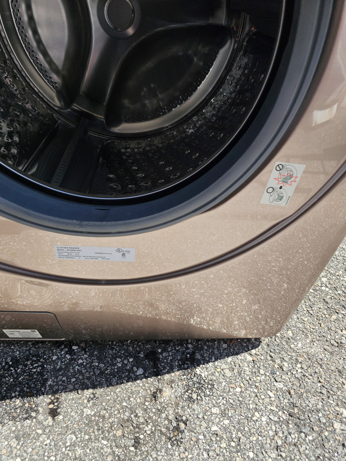 Samsung 4.5 Cu. Ft. High-Efficiency Front-Load Washer with Steam