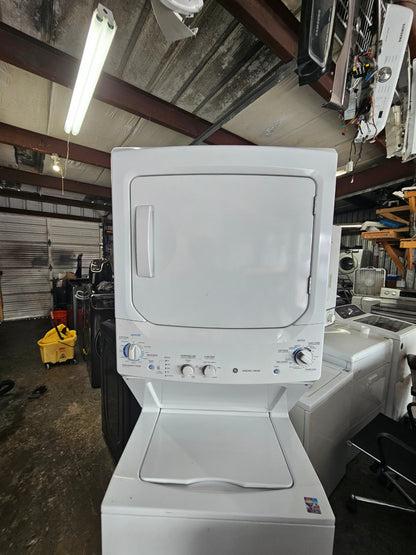 GE Unitized Spacemaker Electric Laundry Center (Washer & Electric Dryer)