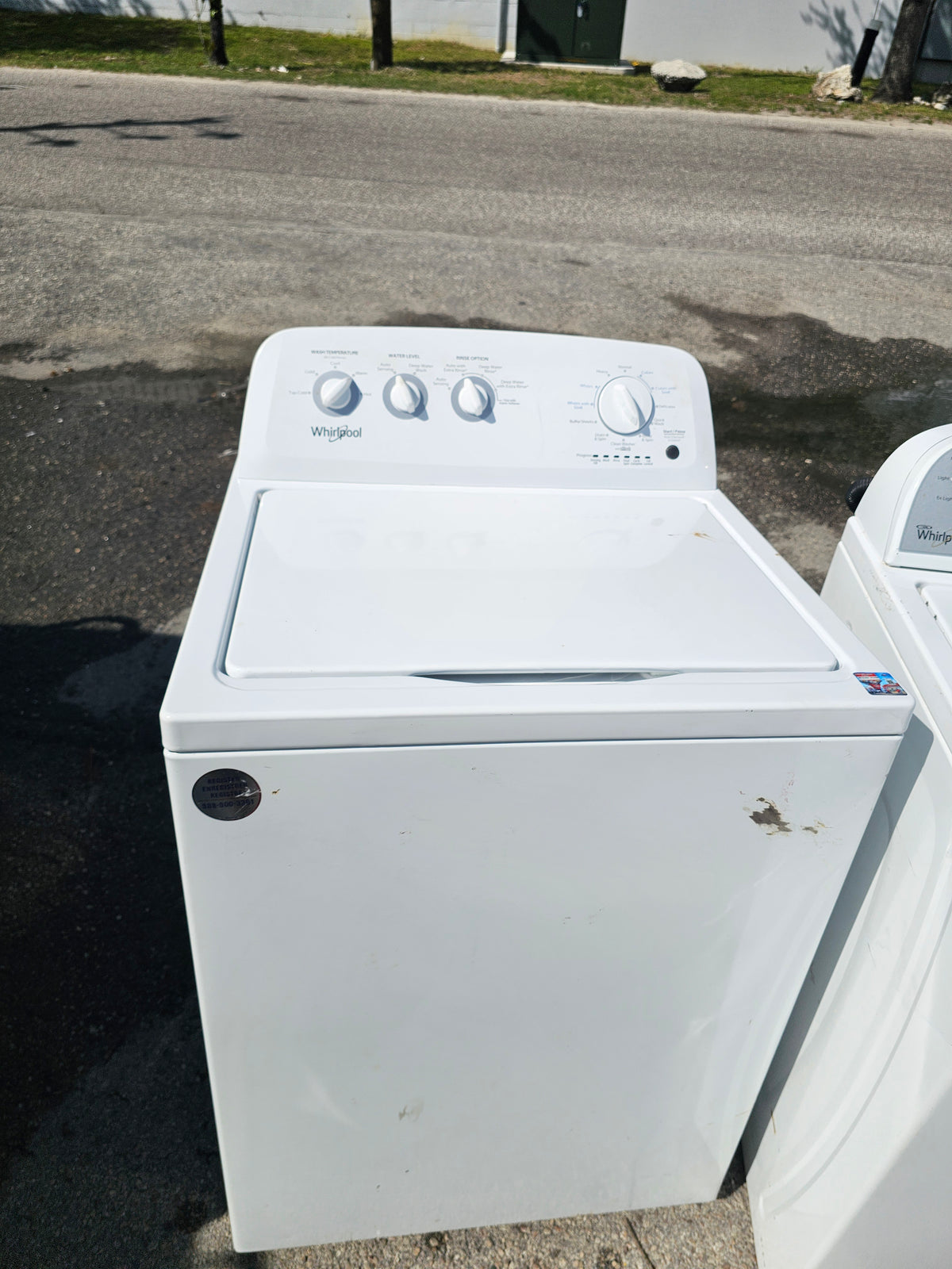 Whirlpool 3.8 cu. ft. High-Efficiency Top Load Washer