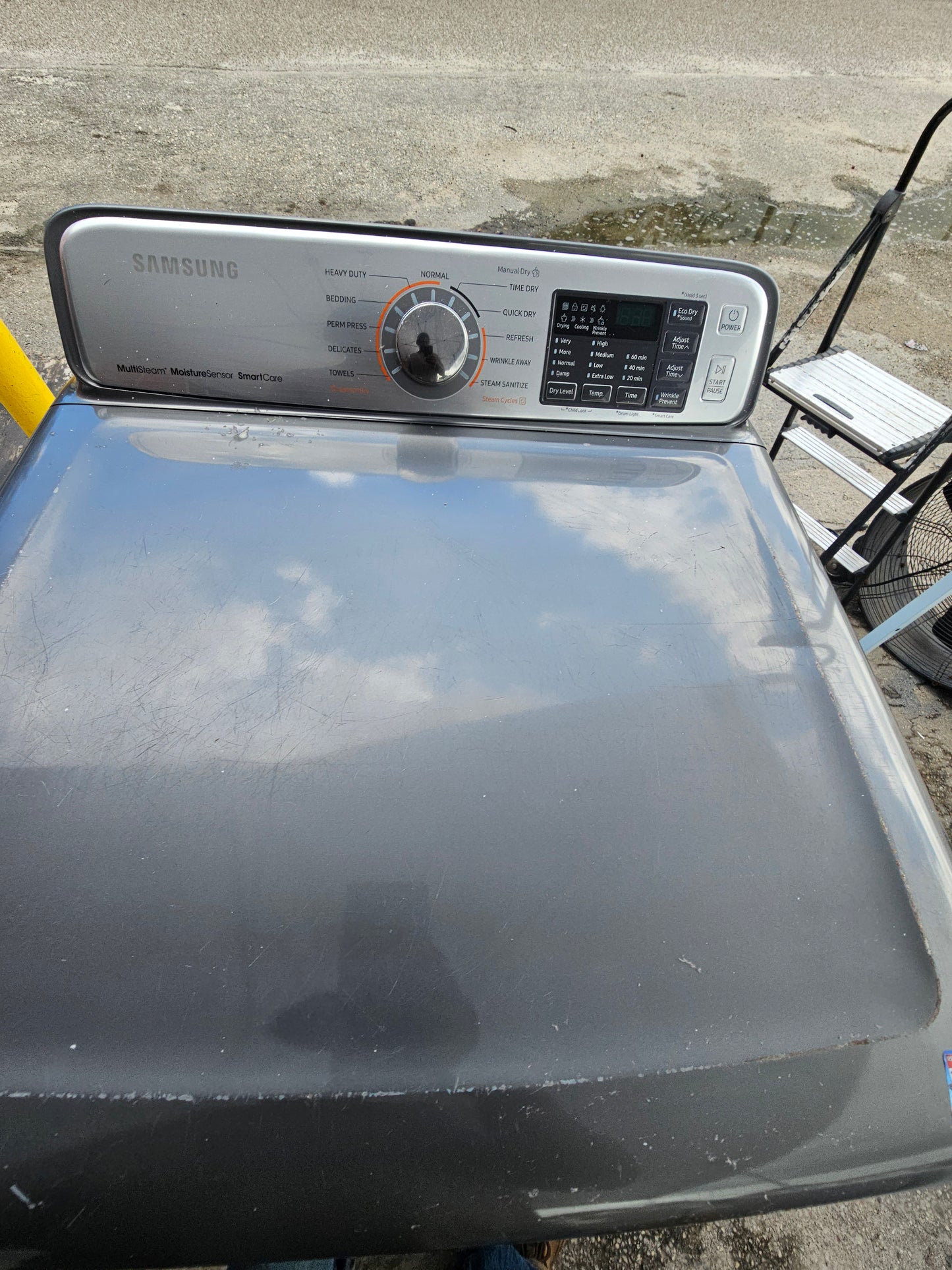 Samsung DVE50M7450P/A3 Electric Steam Dryer