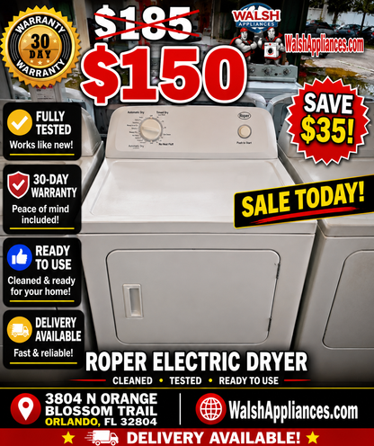 Roper RED4640YQ0 Electric Dryer