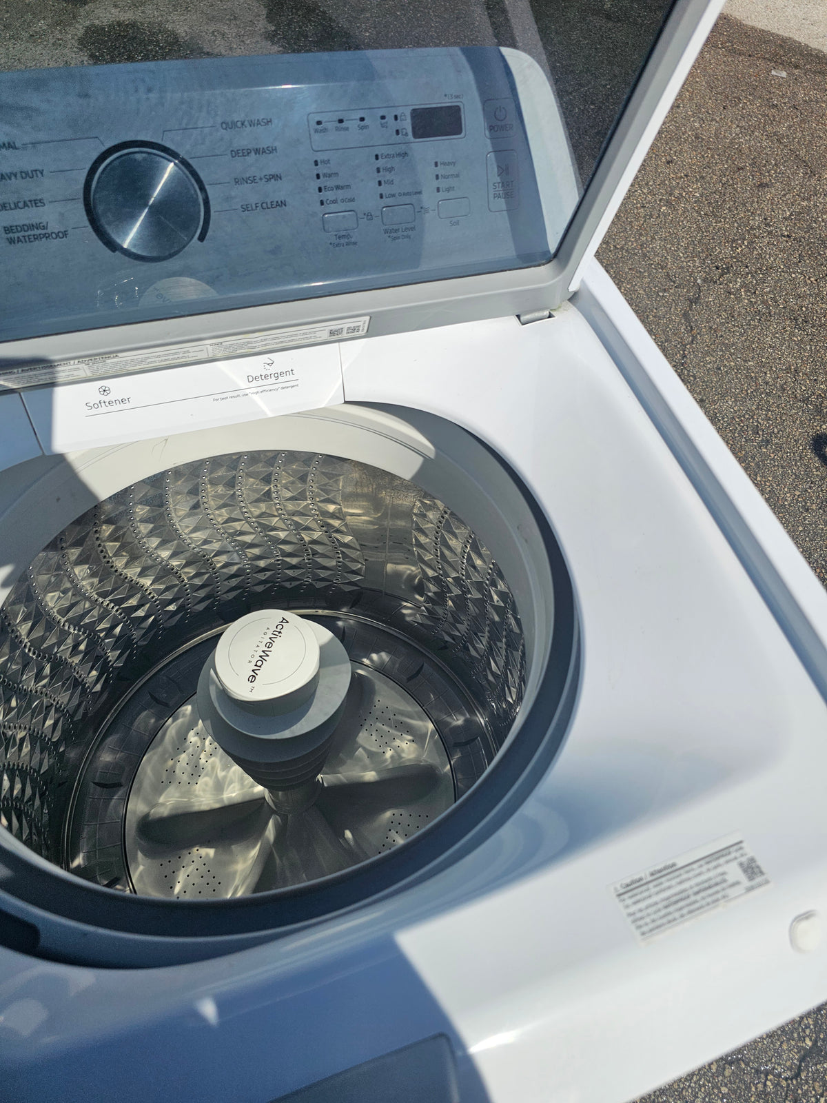 Samsung 4.4 Cu. Ft. Top Load Washer with Agitator