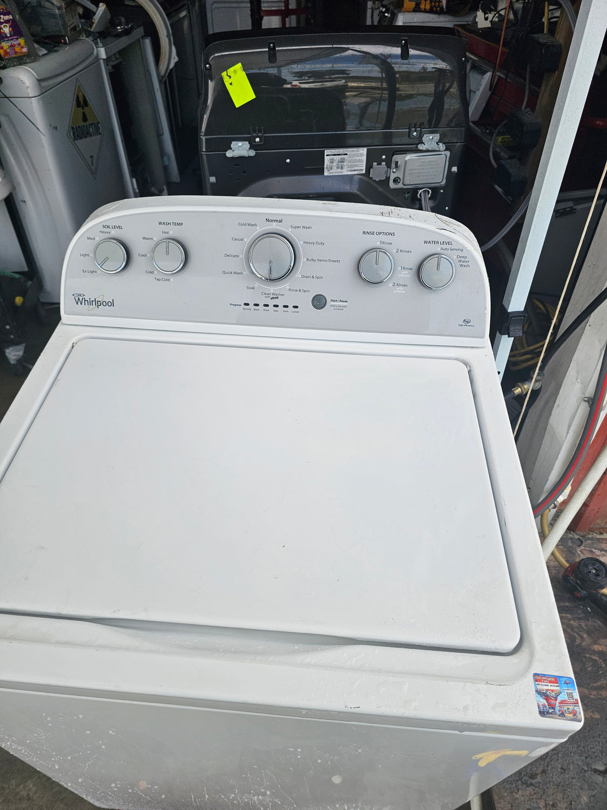 Whirlpool 3.5 Cu. Ft. High-Efficiency Top Load Washer
