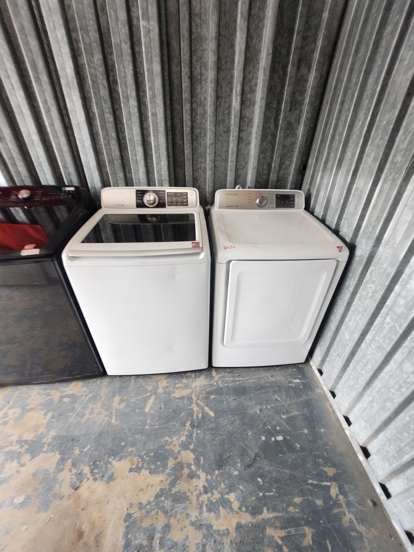 Samsung Washer And Electric Dryer Set