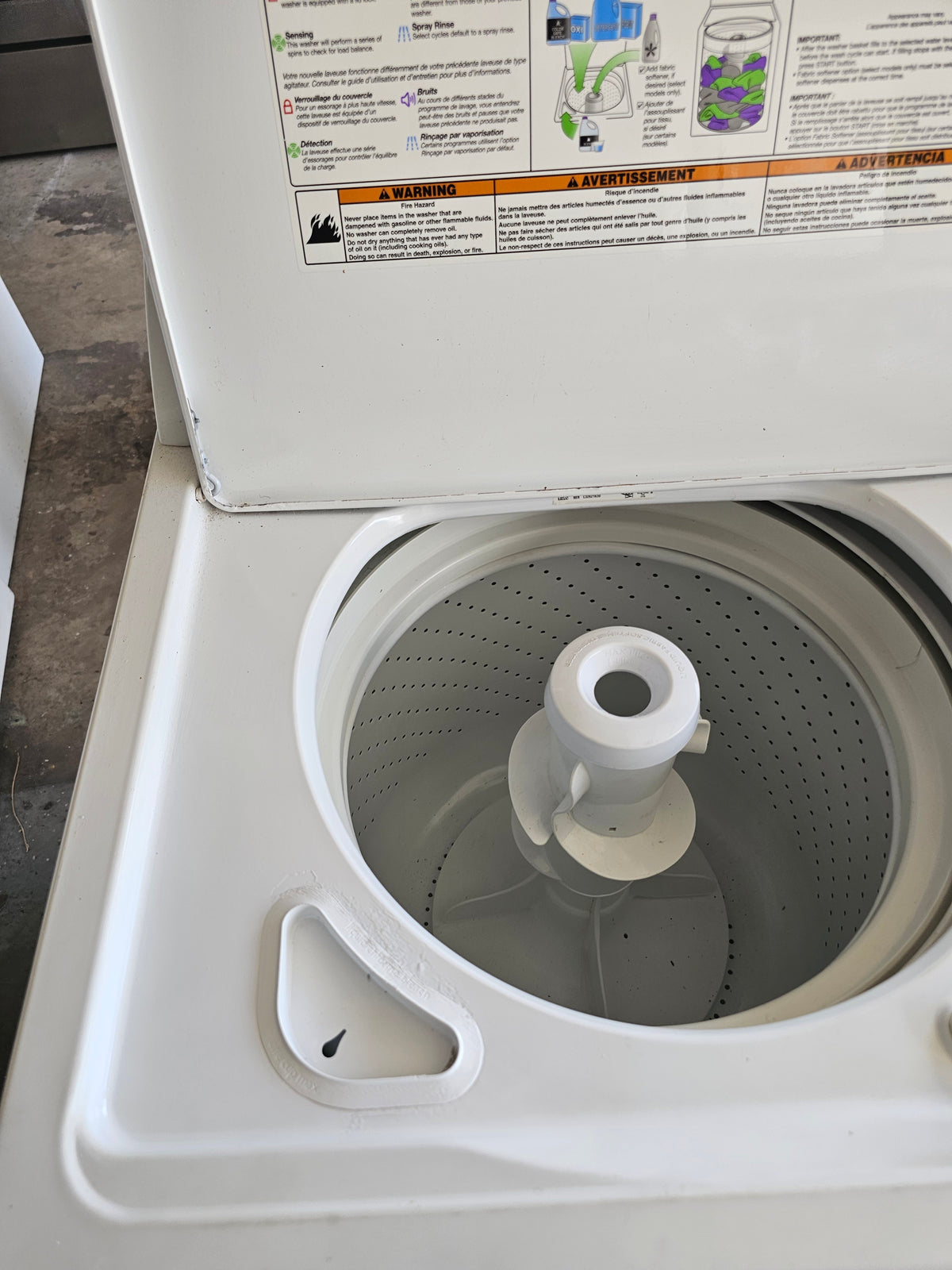 Amana 3.5 cu. ft. High-Efficiency Top-Load Washer