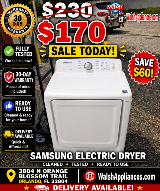 Samsung DV40J3000EW/A2 Electric Dryer