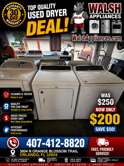 Whirlpool WED7300DW Electric Dryer