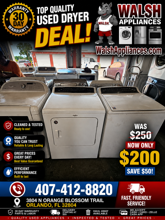 Whirlpool WED7300DW Electric Dryer