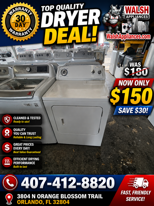 Whirlpool 7.0 Cu. Ft. Electric Dryer