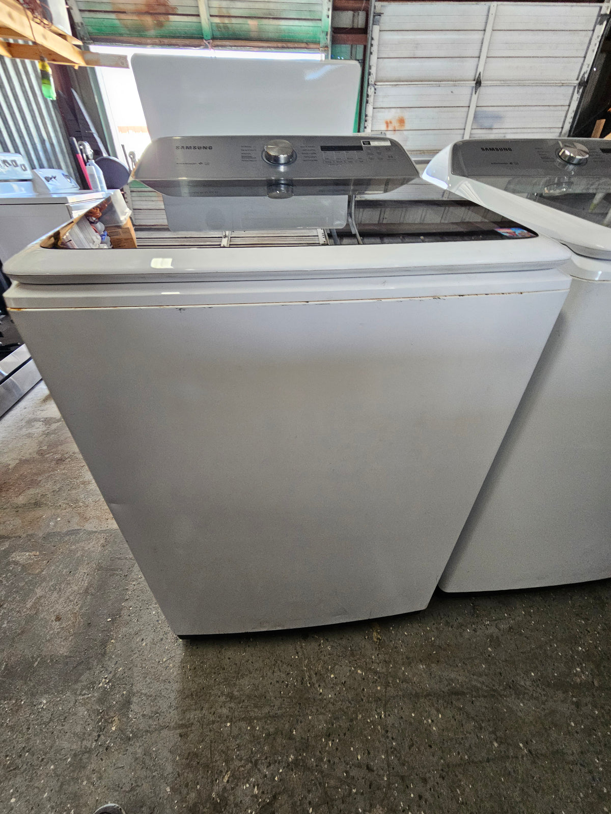 Samsung 5.4 Cu. Ft. High-Efficiency Top Load Washer with Active WaterJet