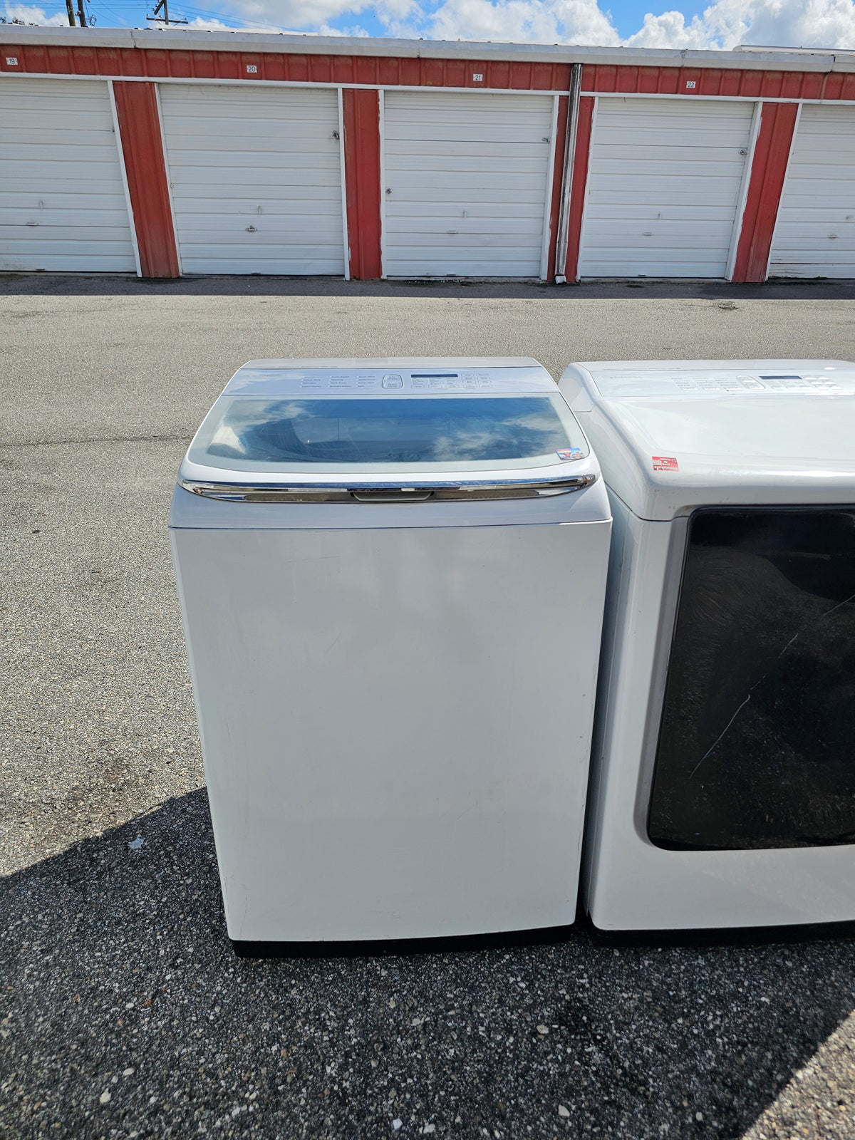 Samsung Washer And Electric Dryer Set