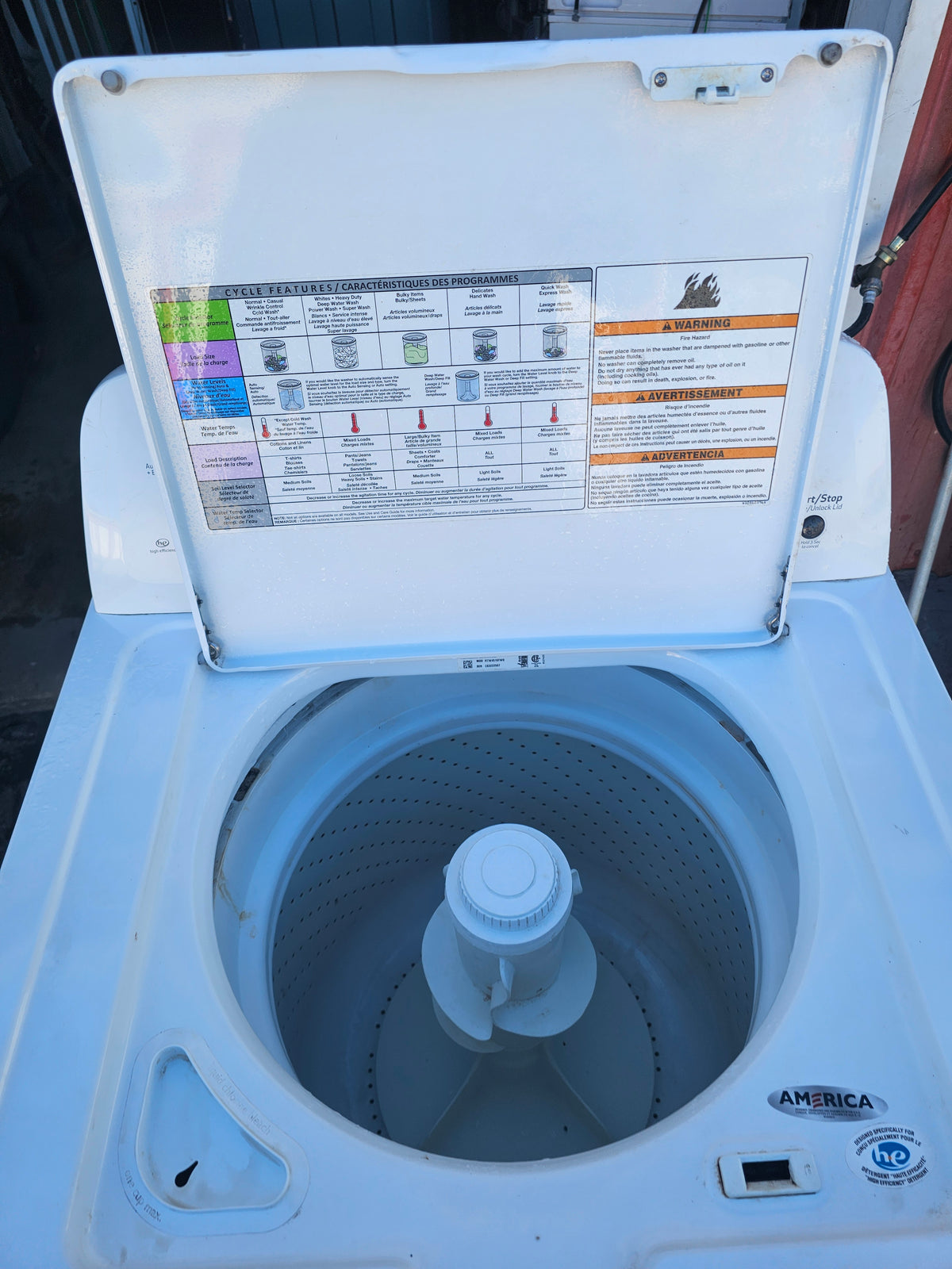 Roper 3.5 Cu. Ft. Top-Load Washer